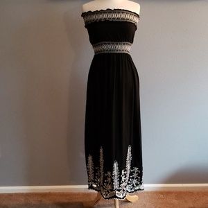 Strapless empire dress
